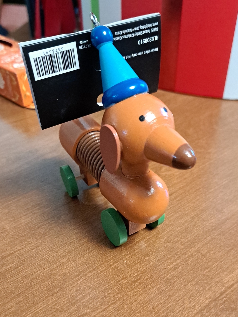 Christmss Dachshund Ornament